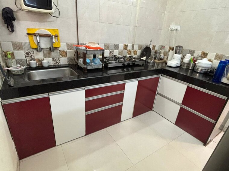 Kitchen, wakad 2 Bedroom 1050 Sq.Ft. Apartment In Wakad Pune 10313778