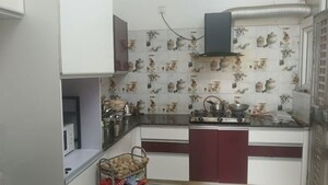 Kitchen in 3.5 BHK Apartment at Gaur Sportswood, Sector 79 – for Rent