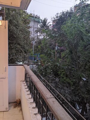 Balcony in 1 BHK Apartment at Darshan Park CHS, Aundh – for Rent
