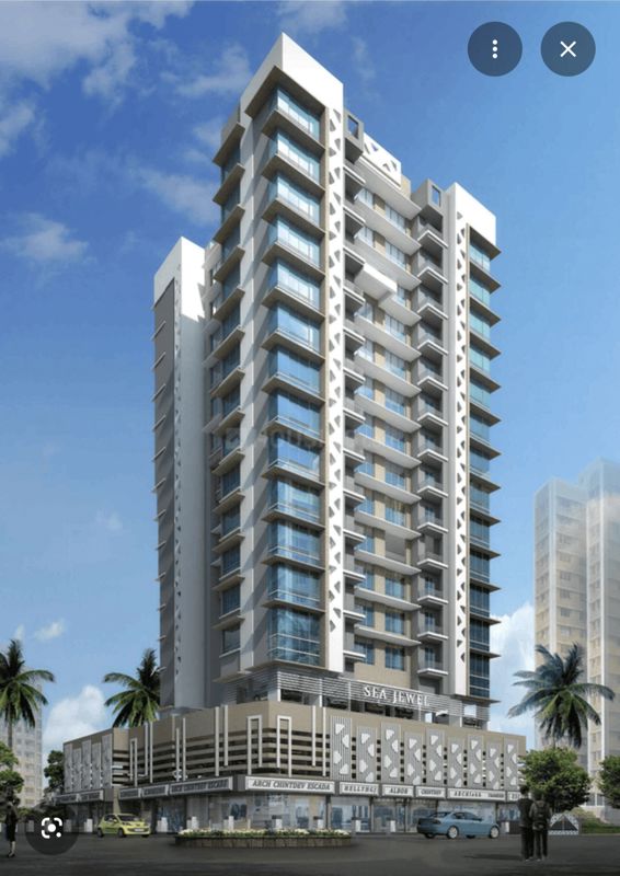2 BHK + Store Room 950 Sq.Ft. Apartment in Sea Jewel