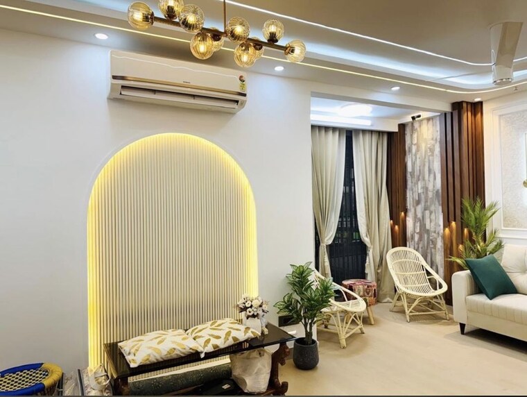 Living Room, amrapali-golf-homes 3 Bedroom 1595 Sq.Ft. Apartment In Sector 4 Greater Noida Greater Noida 10313859