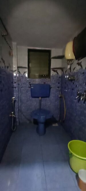 Bathroom in 1 RK Apartment at Alpa Park CHS, Ghatkopar West – for Rent