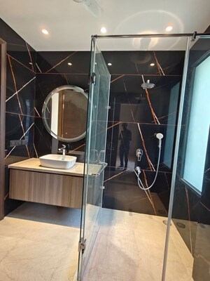 Staircase in 3 BHK Builder Floor at East Of Kailash – for Rent