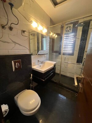 Living Room in 1 RK Builder Floor at East Of Kailash – for Rent