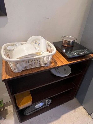 Furnished Amenities in 1 RK Builder Floor at East Of Kailash – for Rent