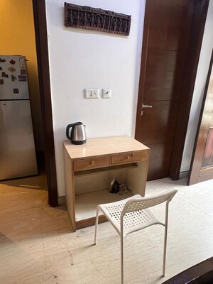 Bathroom in 1 RK Builder Floor at East Of Kailash – for Rent