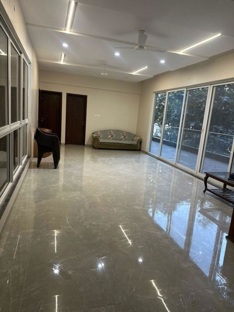 Living Room, cedrus-panache 4 Bedroom 1560 Sq.Ft. Apartment In Sopan Baug Pune 10313914