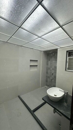 Bathroom in 4 BHK Apartment at Cedrus Panache, Sopan Baug – for Rent