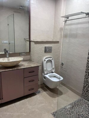 Bathroom in 4 BHK Builder Floor at Saket – for Sale