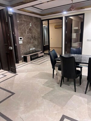 Living Room in 4 BHK Builder Floor at Saket – for Sale