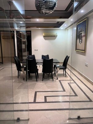 Living Room in 4 BHK Builder Floor at Saket – for Sale