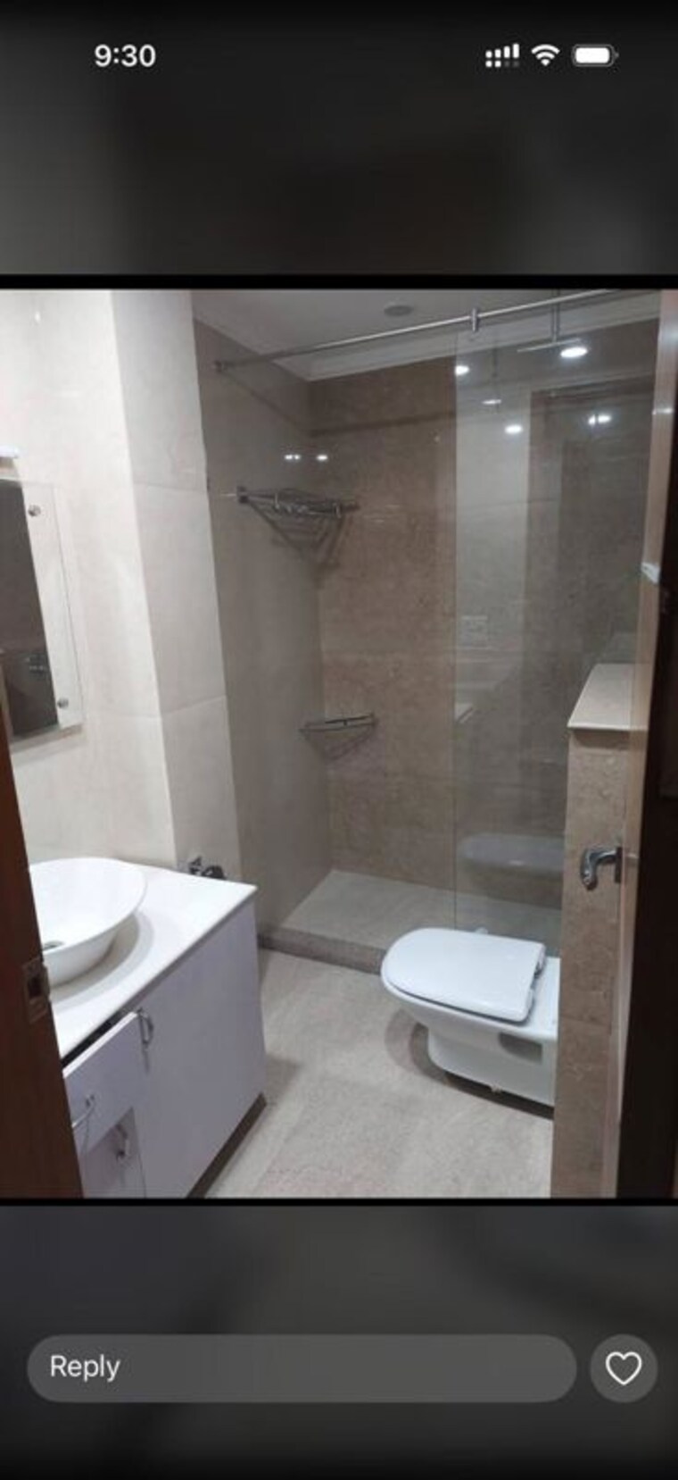 Bathroom, greater kailash i 3 Bedroom 1800 Sq.Ft. Builder Floor In Greater Kailash I Delhi 10313940