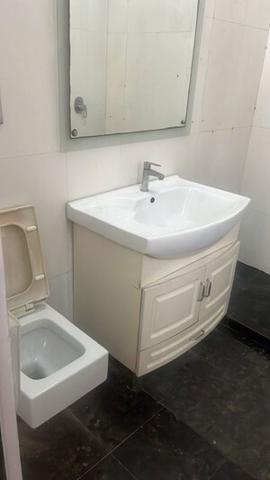 Bathroom in 4 BHK Builder Floor at Greater Kailash – for Sale