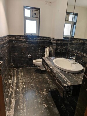 Bathroom in 5 BHK Apartment at Clover Realty Delta Empress, Sopan Baug – for Rent