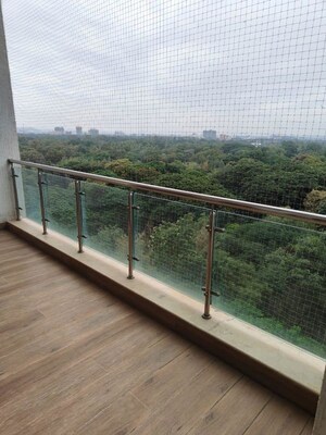 Balcony in 5 BHK Apartment at Clover Realty Delta Empress, Sopan Baug – for Rent
