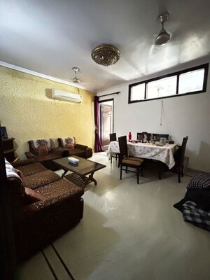 Living Room in 2 BHK Builder Floor at Malviya Nagar – for Rent