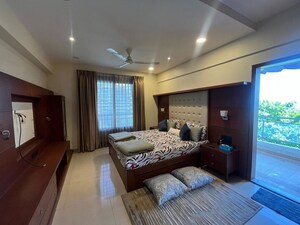 Bedroom in 4 BHK Apartment at Darode Jog Blossom Bouleward, Koregaon Park – for Rent