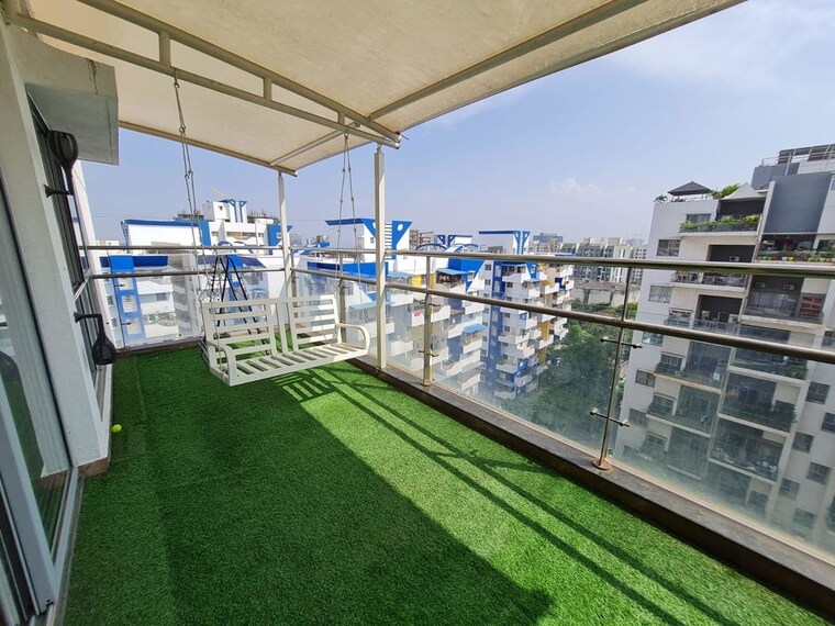 Balcony, darode-jog-blossom-bouleward 4 Bedroom 2200 Sq.Ft. Apartment In Koregaon Park Pune 10313997