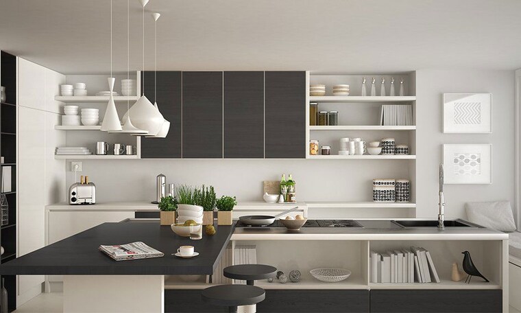 Kitchen, hajipur 3 Bedroom 1560 Sq.Ft. Builder Floor In Hajipur Noida 10314006