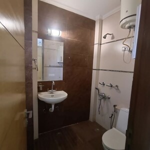 Bathroom in 3 BHK Builder Floor at Chittaranjan Park – for Rent