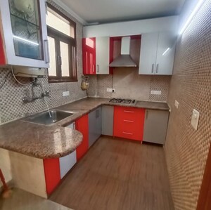 Kitchen in 3 BHK Builder Floor at Chittaranjan Park – for Rent