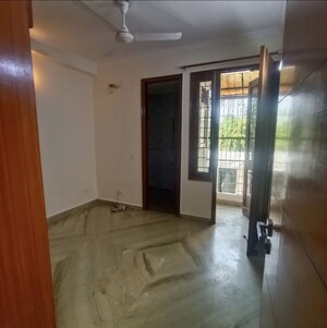 Bedroom in 3 BHK Builder Floor at Chittaranjan Park – for Rent