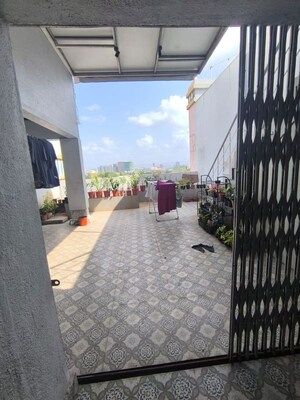 Balcony in 3.5 BHK Apartment at Eden Garden CHS, Viman Nagar – for Rent