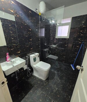 Bathroom in 4 BHK Apartment at Raviraj Fortaleza, Kalyani Nagar – for Rent