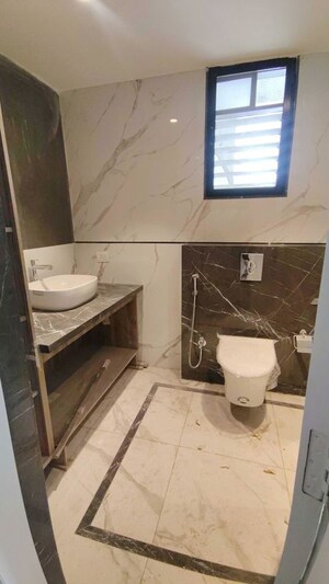 Bathroom in 4 BHK Apartment at Goel Ganga Liviano, Kharadi – for Rent