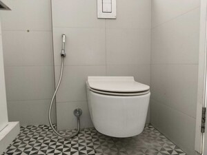 Bathroom in 3 BHK Apartment at Goel Ganga Melrose, Sopan Baug – for Rent