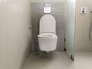 Bathroom in 3 BHK Apartment at Goel Ganga Melrose, Sopan Baug – for Rent