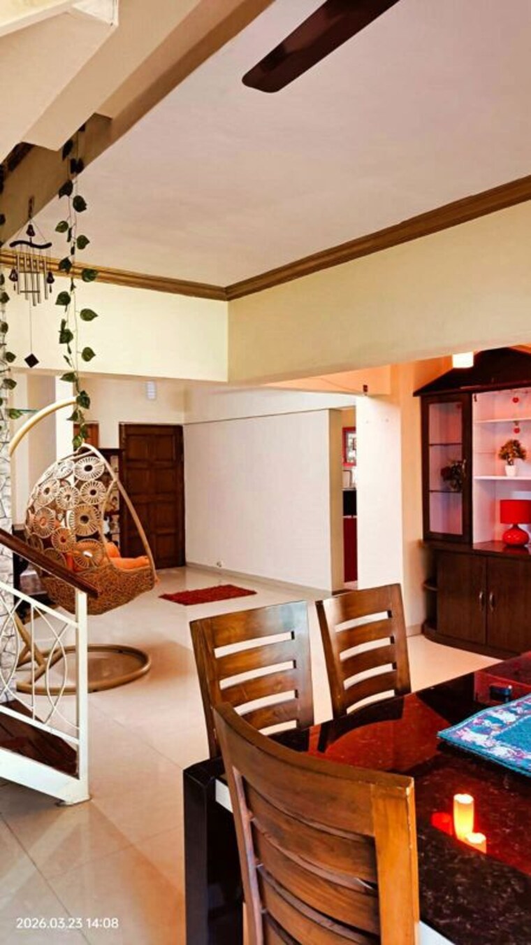 Dining area, gera-greensville-skyvillas 4 Bedroom 3000 Sq.Ft. Apartment In Kharadi Pune 10314055