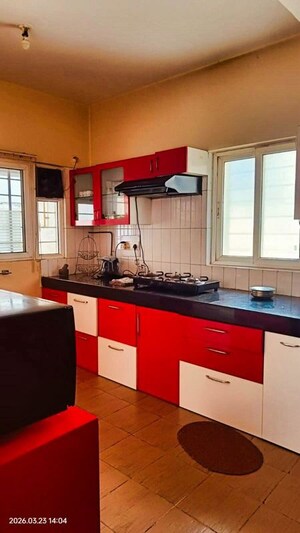 Kitchen in 4 BHK Apartment at Gera GreensVille SkyVillas, Kharadi – for Rent