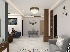 Living Room in 3 BHK Apartment at Aparna Zenon, Puppalaguda – for Rent