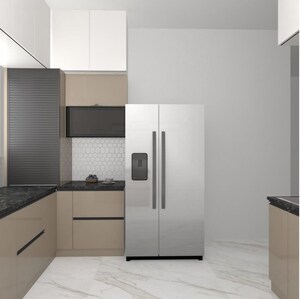 Kitchen in 3 BHK Apartment at Aparna Zenon, Puppalaguda – for Rent