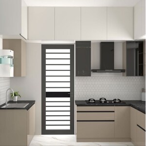 Kitchen in 3 BHK Apartment at Aparna Zenon, Puppalaguda – for Rent