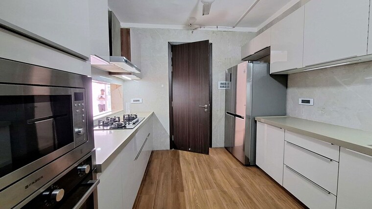 Kitchen, hermes-212-riverwalk 3.5 Bedroom 2100 Sq.Ft. Apartment In Kalyani Nagar Pune 10314059