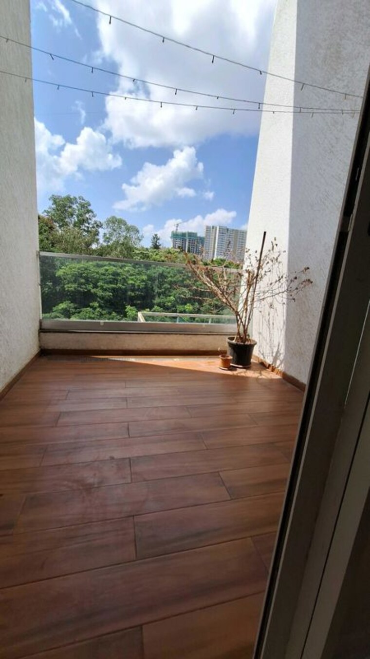 Balcony, hermes-212-riverwalk 3.5 Bedroom 2100 Sq.Ft. Apartment In Kalyani Nagar Pune 10314059