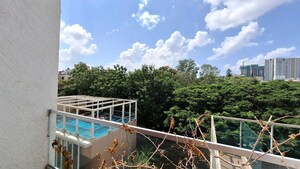 Balcony in 3.5 BHK Apartment at Hermes 212 Riverwalk, Kalyani Nagar – for Rent