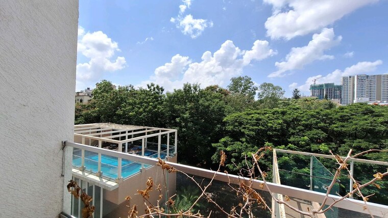 Balcony, hermes-212-riverwalk 3.5 Bedroom 2100 Sq.Ft. Apartment In Kalyani Nagar Pune 10314059