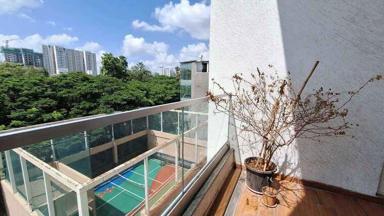 Balcony, hermes-212-riverwalk 3.5 Bedroom 2100 Sq.Ft. Apartment In Kalyani Nagar Pune 10314059