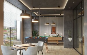 Kitchen in 3 BHK Apartment at Aaditris Empire Apartments, Velmala – for Sale