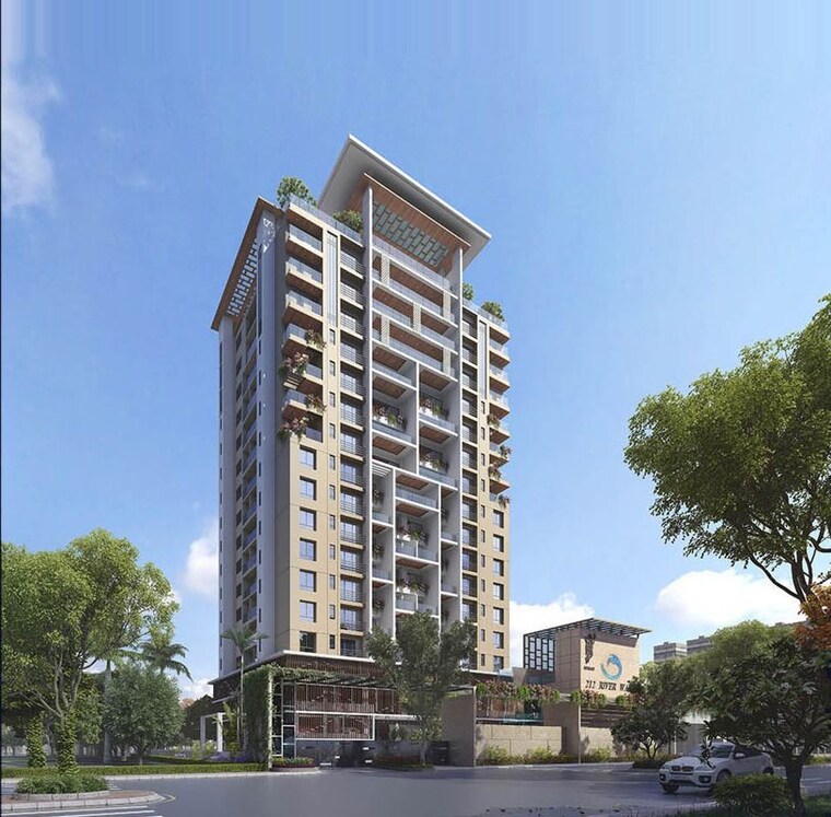 Exterior View, hermes-212-riverwalk 3.5 Bedroom 1650 Sq.Ft. Apartment In Kalyani Nagar Pune 10314072