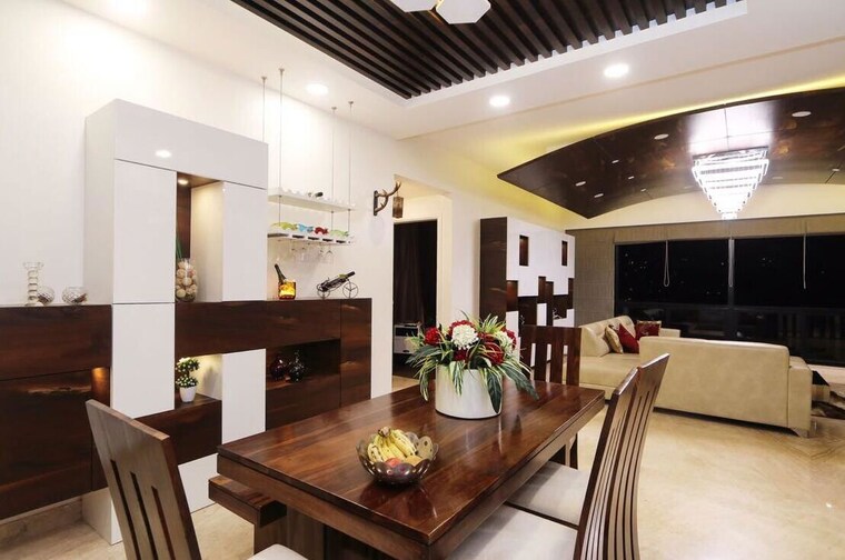 Dining area, kumar-sienna 3 Bedroom 1641 Sq.Ft. Apartment In Magarpatta Road Pune 10314121
