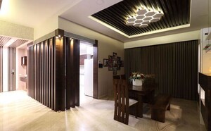 Dining area in 3 BHK Apartment at Kumar Sienna, Magarpatta Road – for Rent