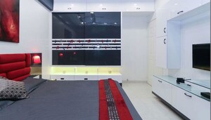 Bedroom in 3 BHK Apartment at Kumar Sienna, Magarpatta Road – for Rent