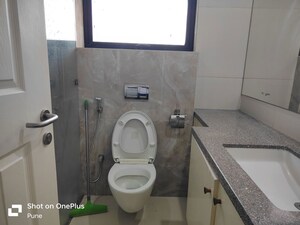 Bathroom in 3 BHK Apartment at Kumar Sienna, Magarpatta Road – for Rent
