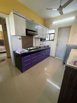 Kitchen in 4 BHK Apartment at Landmark Garden, Kalyani Nagar – for Rent