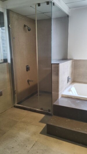 Bathroom in 4 BHK Apartment at Marvel Bounty, Hadapsar – for Rent