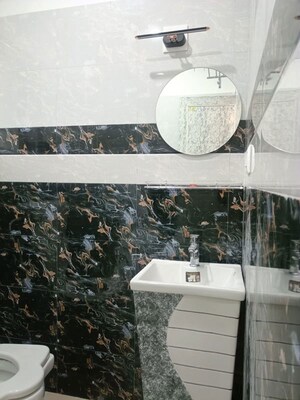 Bathroom in 1 BHK Apartment at New Town Action Area 1 – for Rent